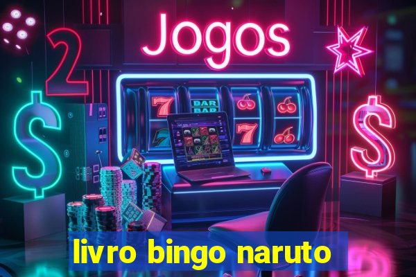 livro bingo naruto